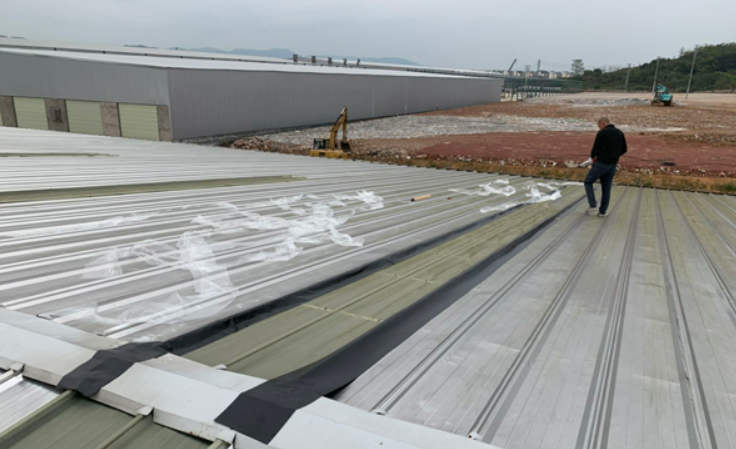 黄浦厂房屋面防水维修案例